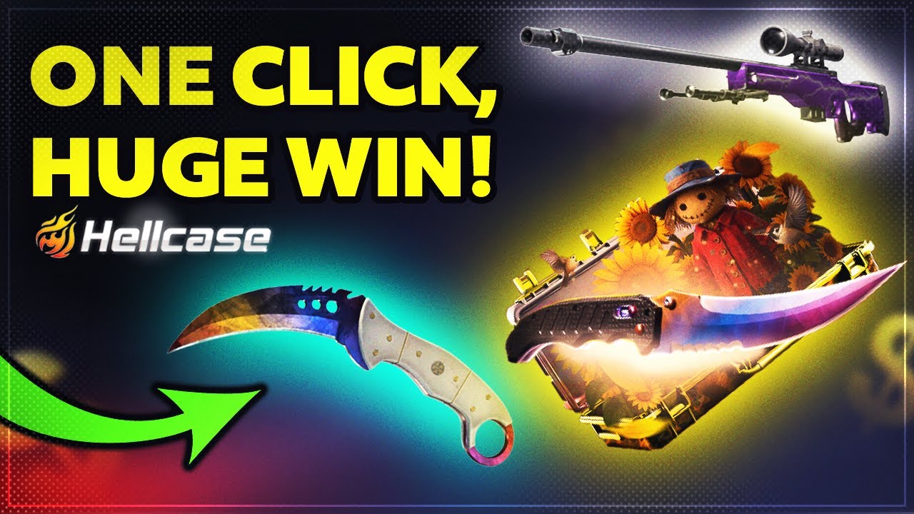 HELLCASE Я ВЫИГРАЛ ОГРОМНУЮ ПРИБЫЛЬ С ОДНИМ КЕЙСОМ!! Открытие кейса Hellcase! Промокод Hellcase 2025