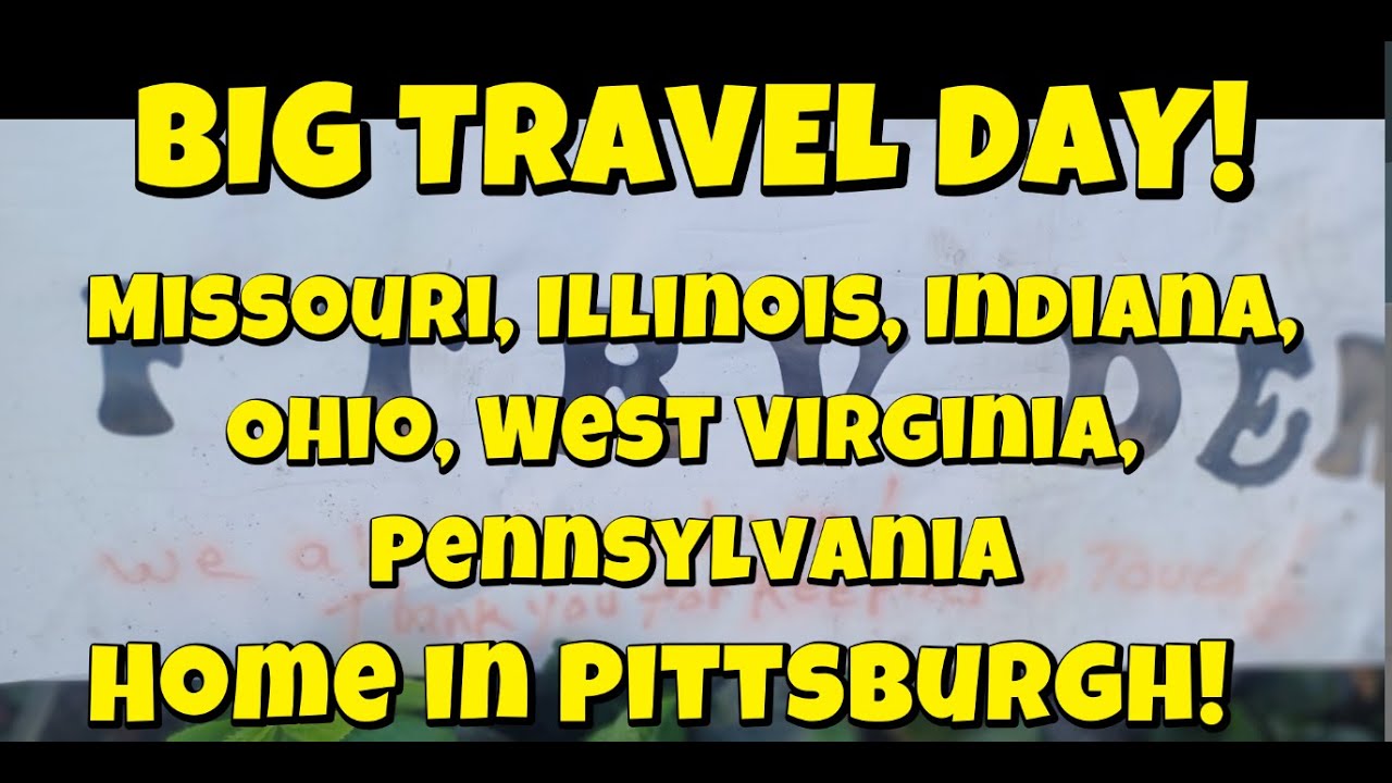 BIG DAY! Missouri, Illinois, Indiana, Ohio, West Virginia, & Pennsylvania