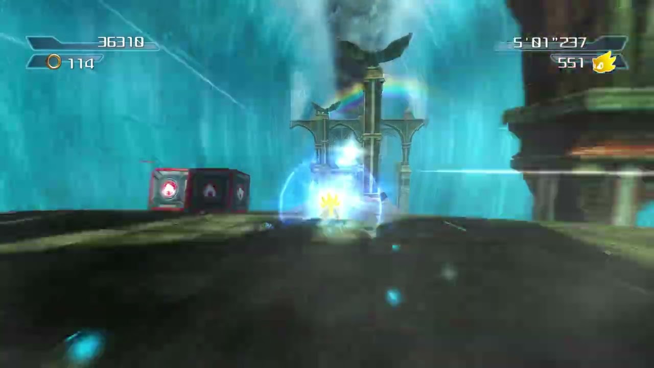 Sonic P06: Nights of Kronos - Super Sonic Kingdom Valley (E3 Camera with Camera Volumes Off)