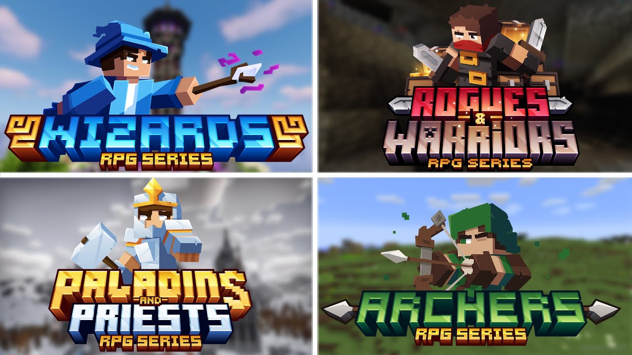 Minecraft RPG Class Mod Review ► 100 Days, 100 Mods. RPG Series Mod Review #87