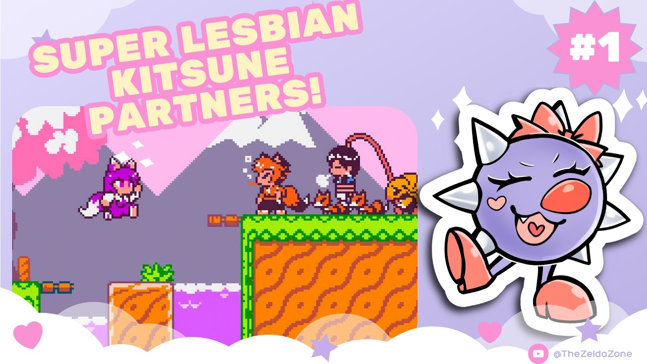 What if SMB3 had fruity foxes? 🎀Zelda Plays Kitsune Tails Part 1