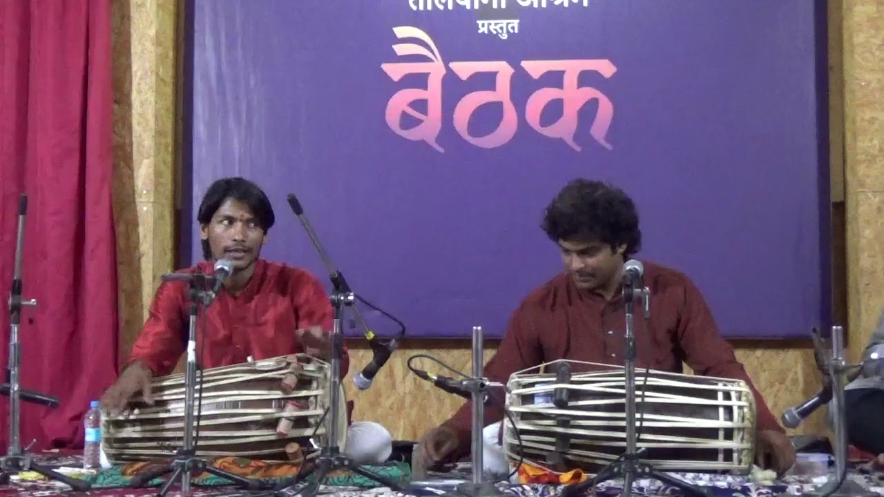 TaalYogi Baithak2 - Omkar Dalvi Krushna Salunke Pakhawaj Jugalbandi