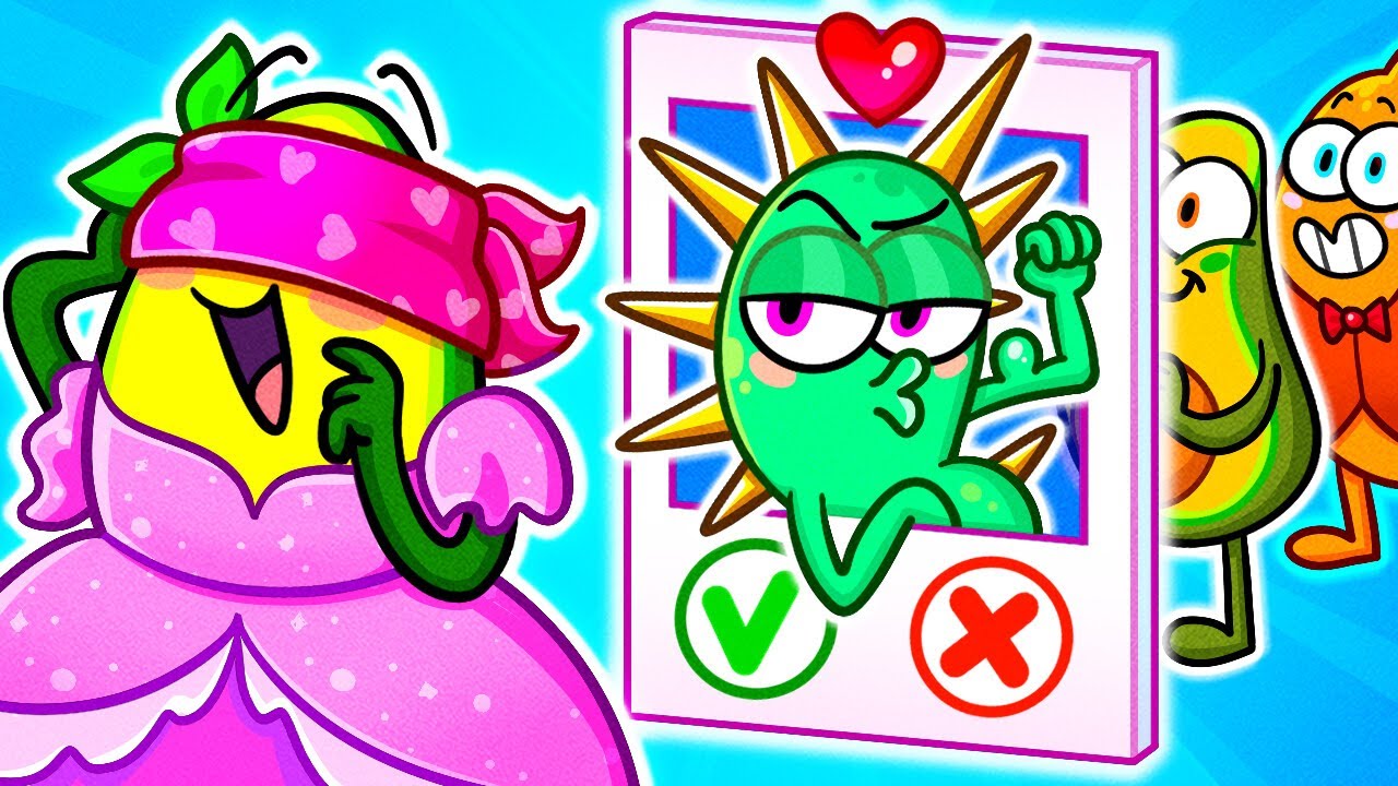Vegetable Chooses Boyfriend || Funny TYPES OF BOYS on a Date || Avocado Couple