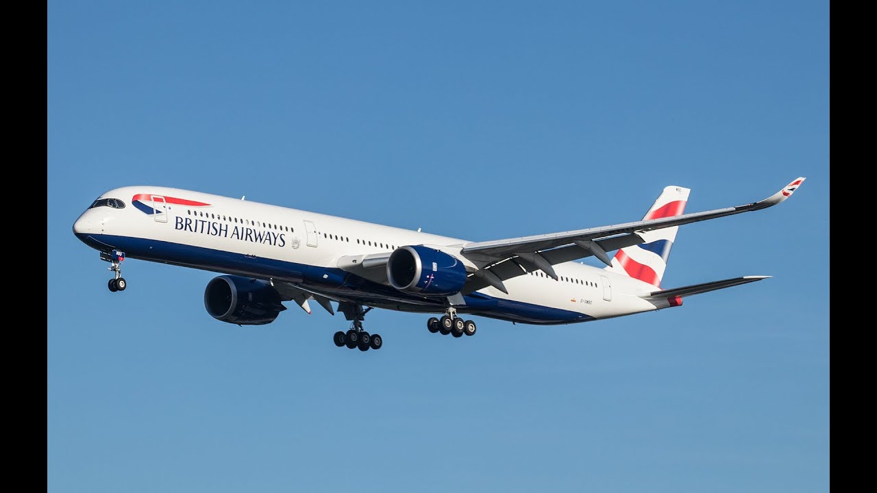 Airbus A350 British Airways Flying From DOHA TO AL UDAID | TAKE OFF TO LANDING