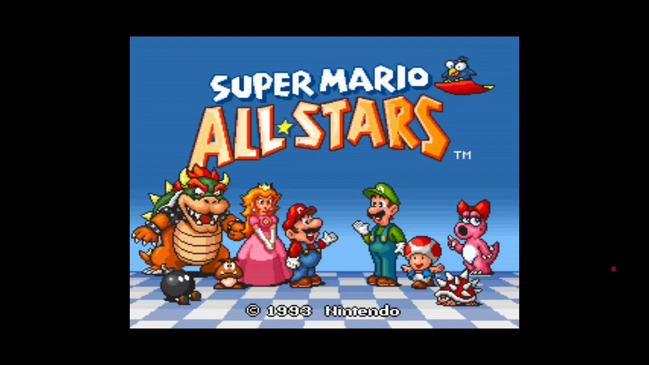 Primeira fase de todos os marios