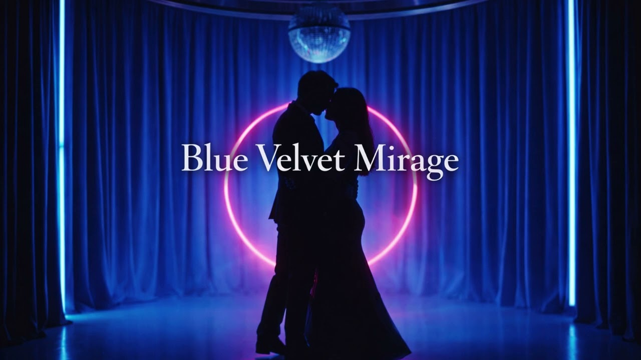 Blue Velvet Mirage 💙✨🪩 – Italo Disco / 80s Dance (AI Original)