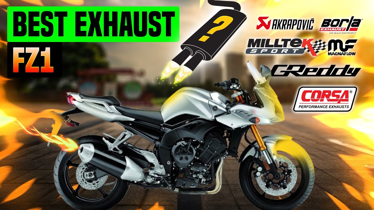 Yamaha FZ1 Exhaust Sound 🔥 Akrapovic,Stock,Yoshimura,Coffman,Scorpion,Delkevic,Racefit,Review,Mods+