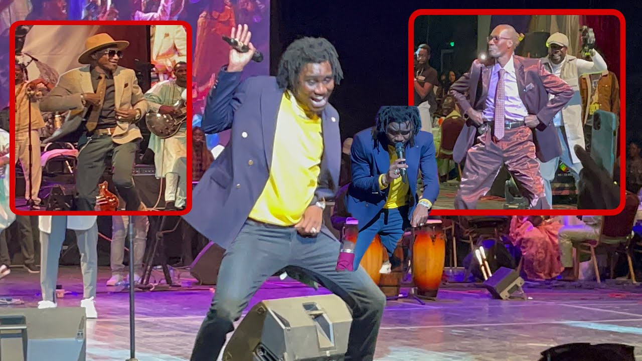 ‘’Magou Démb ya’’Wally seck fait danser ses vieux aux grand théâtre hier hommage à Papa Thione