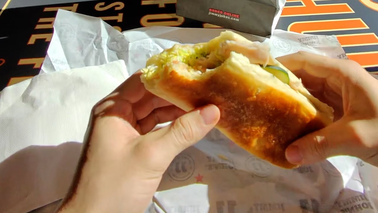 Jimmy Johns POV | Eating a CLASSIC Turkey Sandwich | Chewing and Eating ASMR
