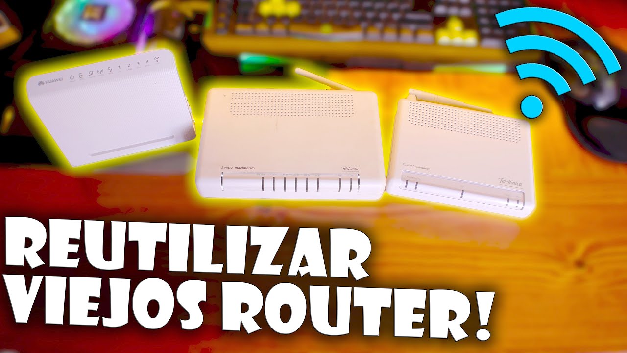 Cómo UTILIZAR unos ROUTER como SWITCH y PUNTO de ACCESO WiFi 📡 | MEJORAR COBERTURA WiFi y ETHERNET