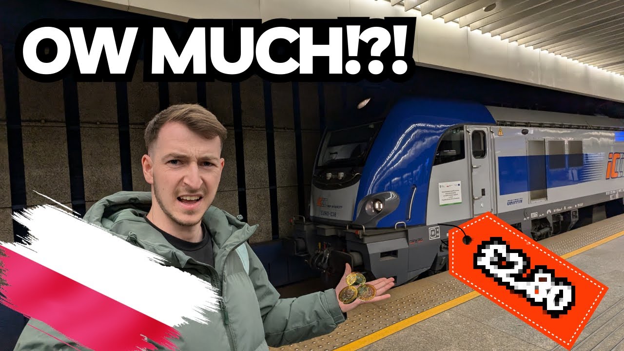 БЛЕСТЯЩИЕ и ДЕШЁВЫЕ междугородние поезда Польши | Обзор PKP InterCity