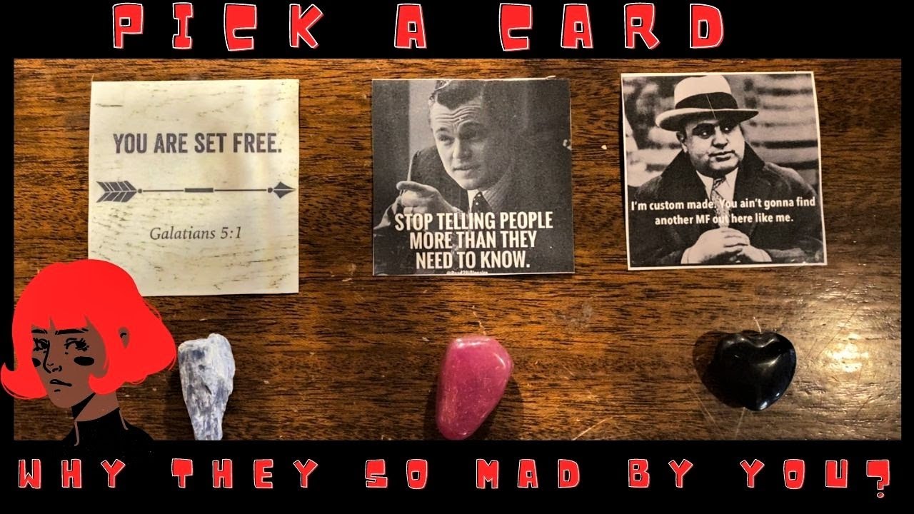 PICK A CARD! 📬 FIND OUT🔎 WHY THEY SO MAD/TRIGGERED BY YOU?! 😡💋🌟