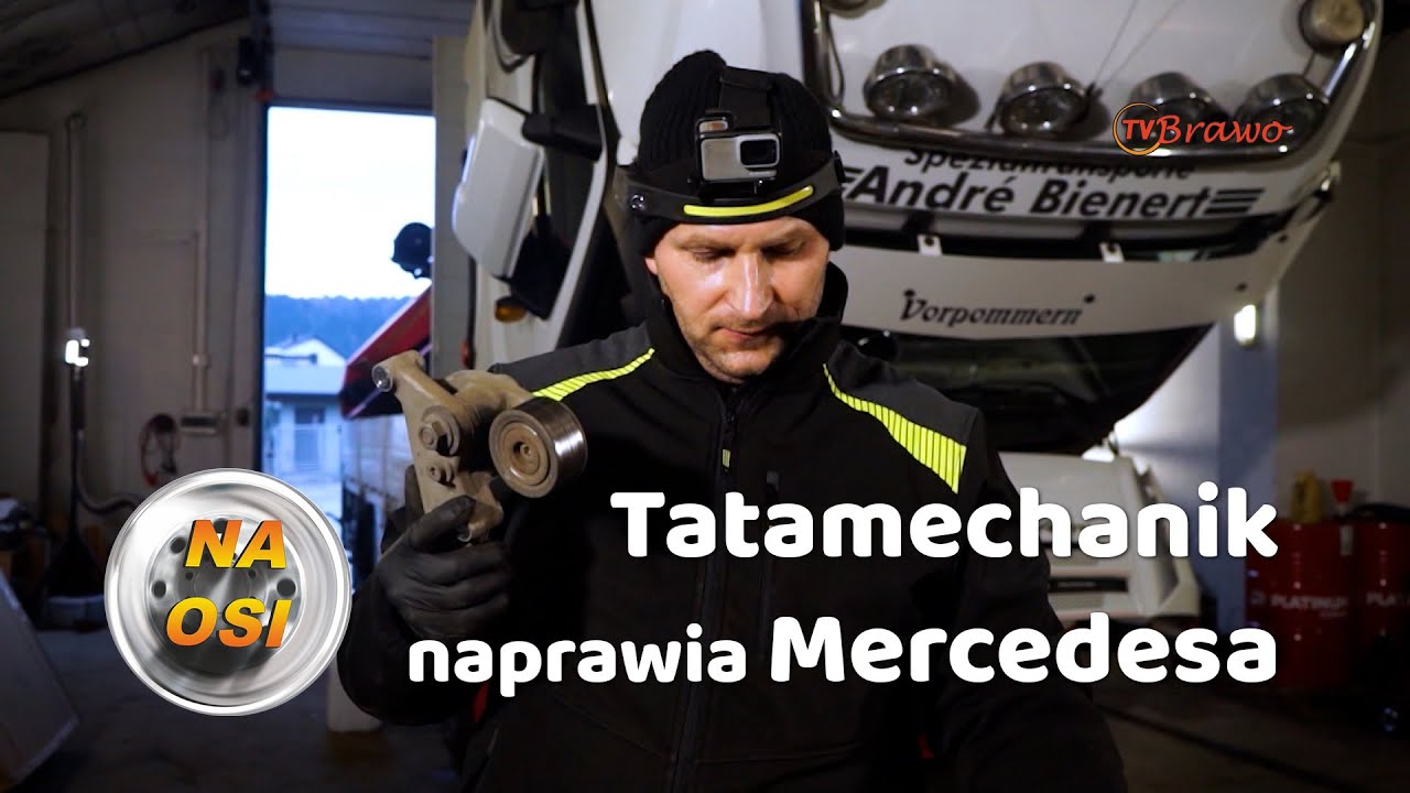 Tatamechanik naprawia Mercedesa | Na Osi 1068