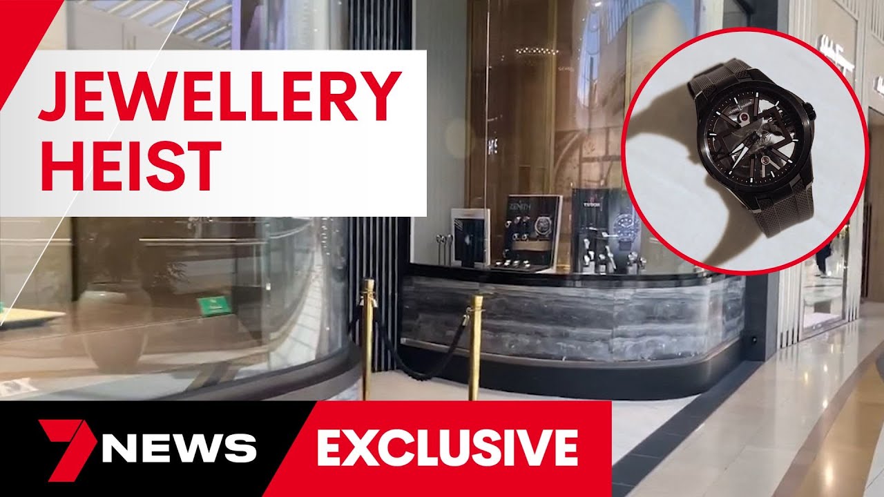 Multi-million dollar heist inside Chadstone Shopping Centre | 7 News Australia