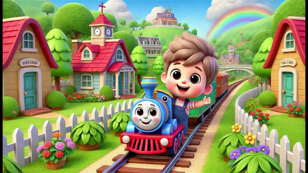 Cody's First Train Ride 🚂🎶 | Nursery Rhymes & Kids Songs