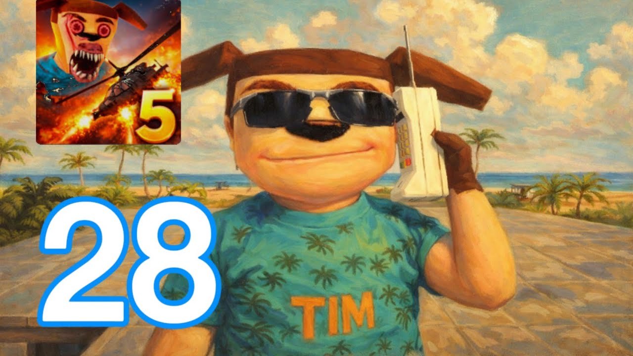 5 Nights at Timokha(All Games) – Gameplay Walkthrough Part #28—5 Ночей с Тимохой 5:ОСТРОВ – 1,2 ночь