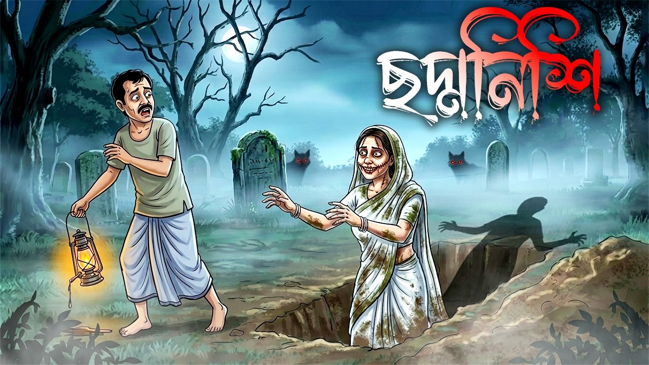 ছদ্মনিশি - Chodmonish | Bhuter cartoon | Bhoutik golpo | Bangla bhuter golpo | Vuter cartoon