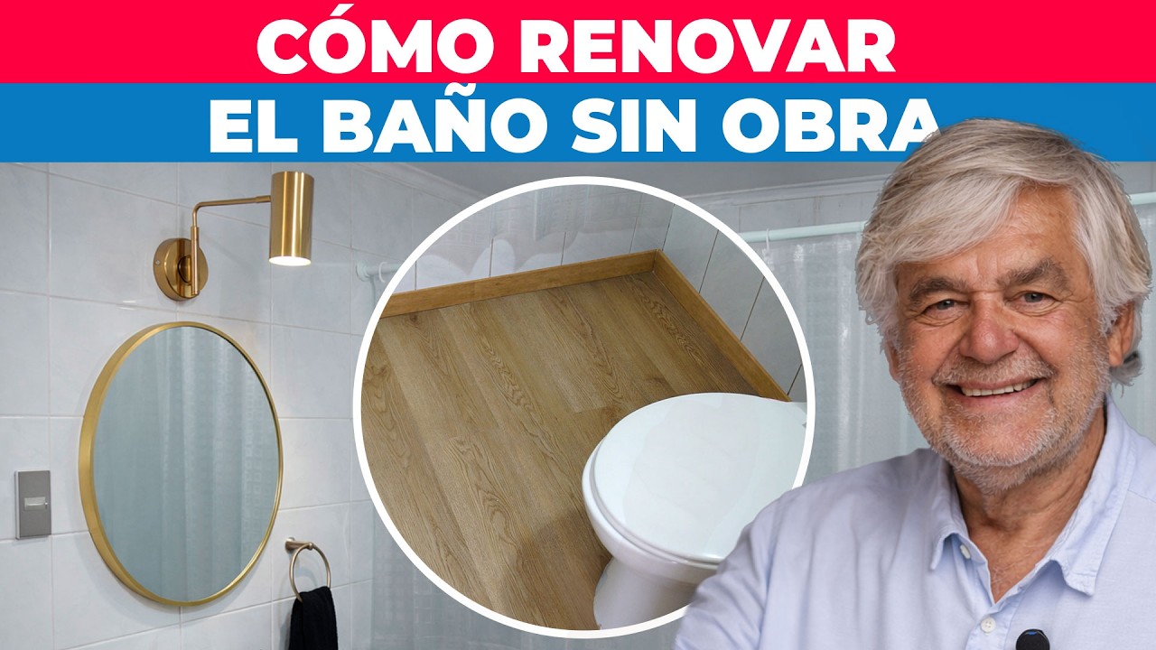 Renovación de un baño de visita ¡Antes y después!