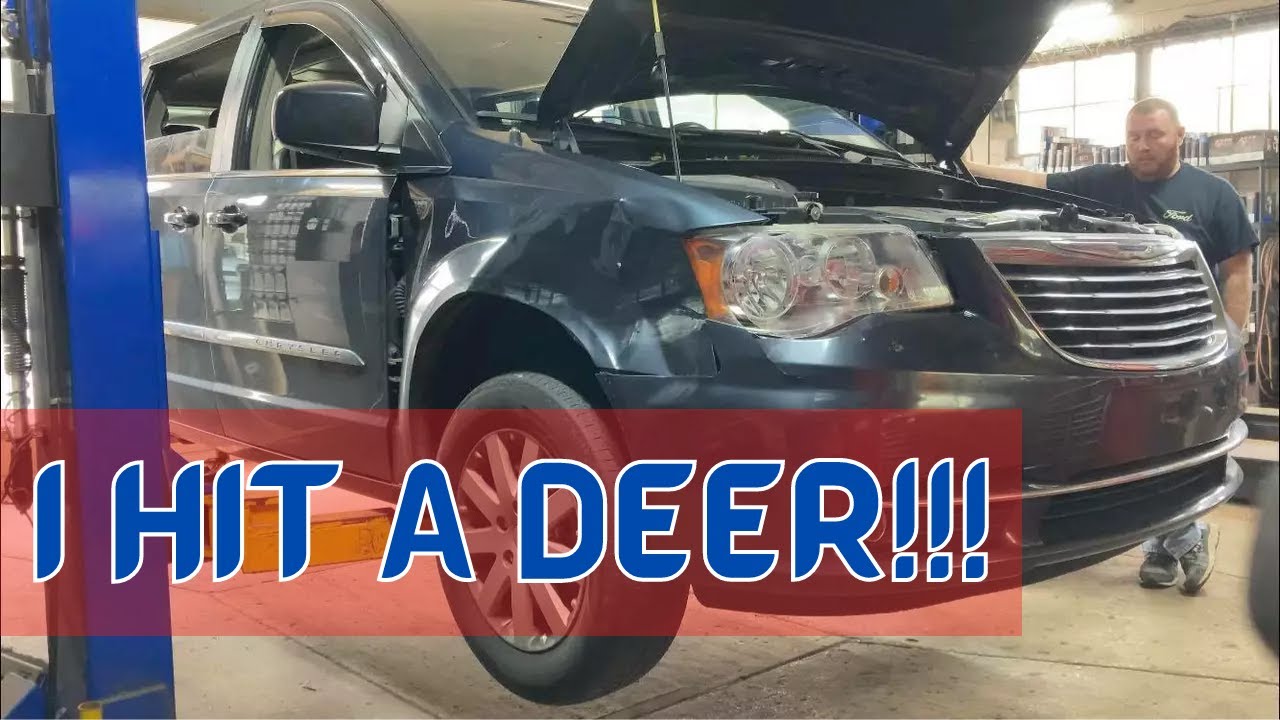 2014 Chrysler Town & Country Fender & Bumper Remove & Replace