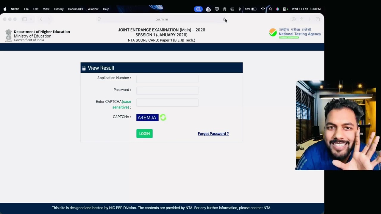 NTA🔴Urgent JEE Main Final Result LINK Generated ✅|JEE Main 2026 Result Anytime OUT