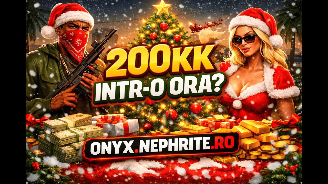 [SA:MP] 200KK ÎNTR-O ORĂ PE ONYX NEPHRITE?