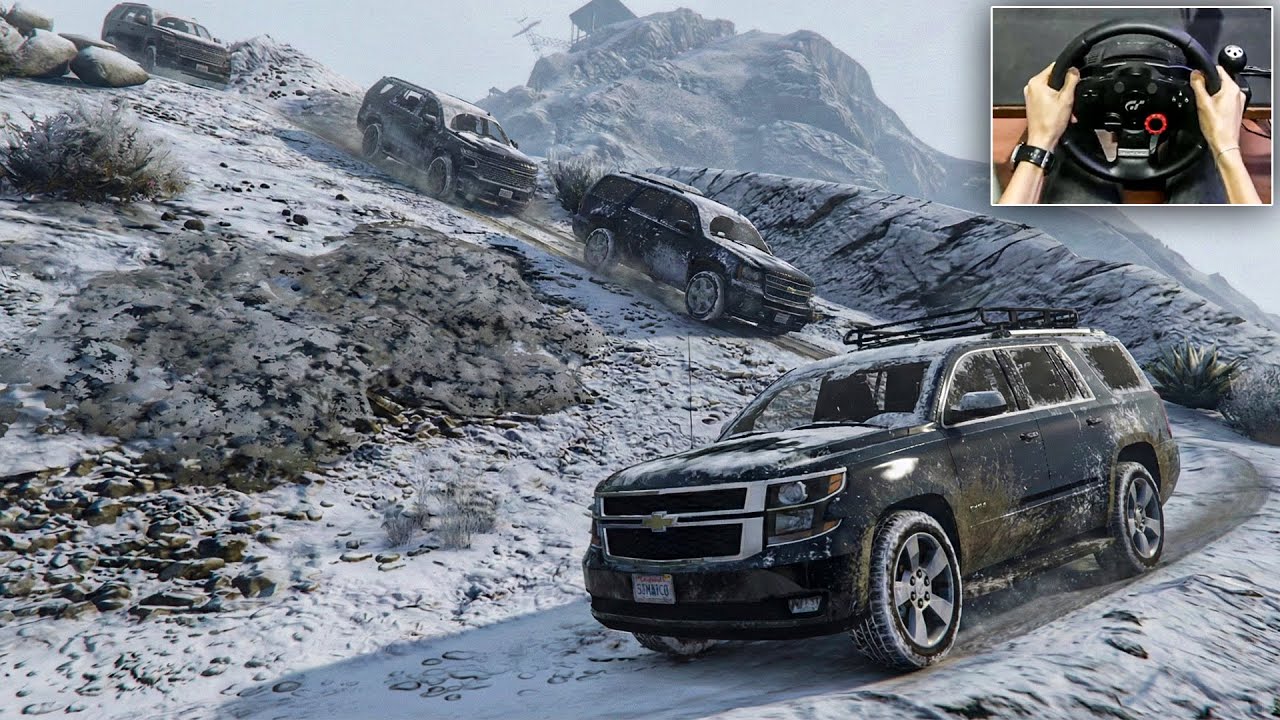 GTA V | Chevrolet Tahoe Snow Off-Road Challenge