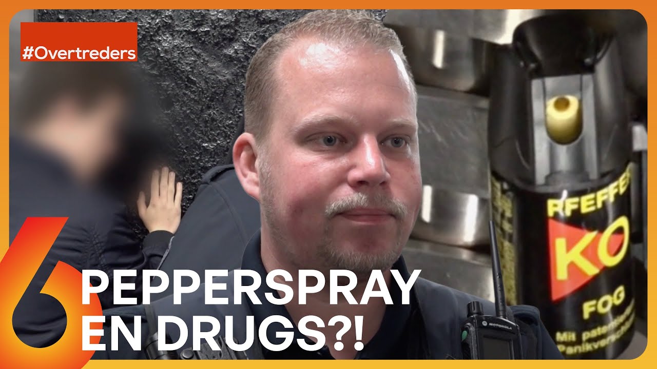 Handhavers treffen PEPPERSPRAY EN DRUGS aan bij man in metro! |  Overtreders
