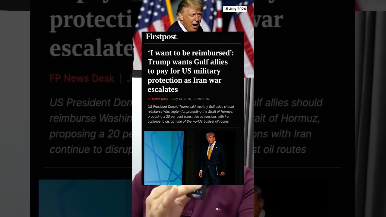 Trump Wants Gulf Nations to Pay US for Protection?