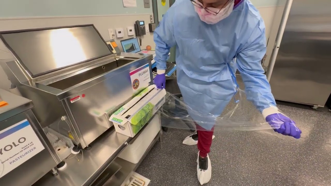 Milk Lab: Scrub in, Cut, Mix, Pre Culture, Nutrient Analysis Procedure