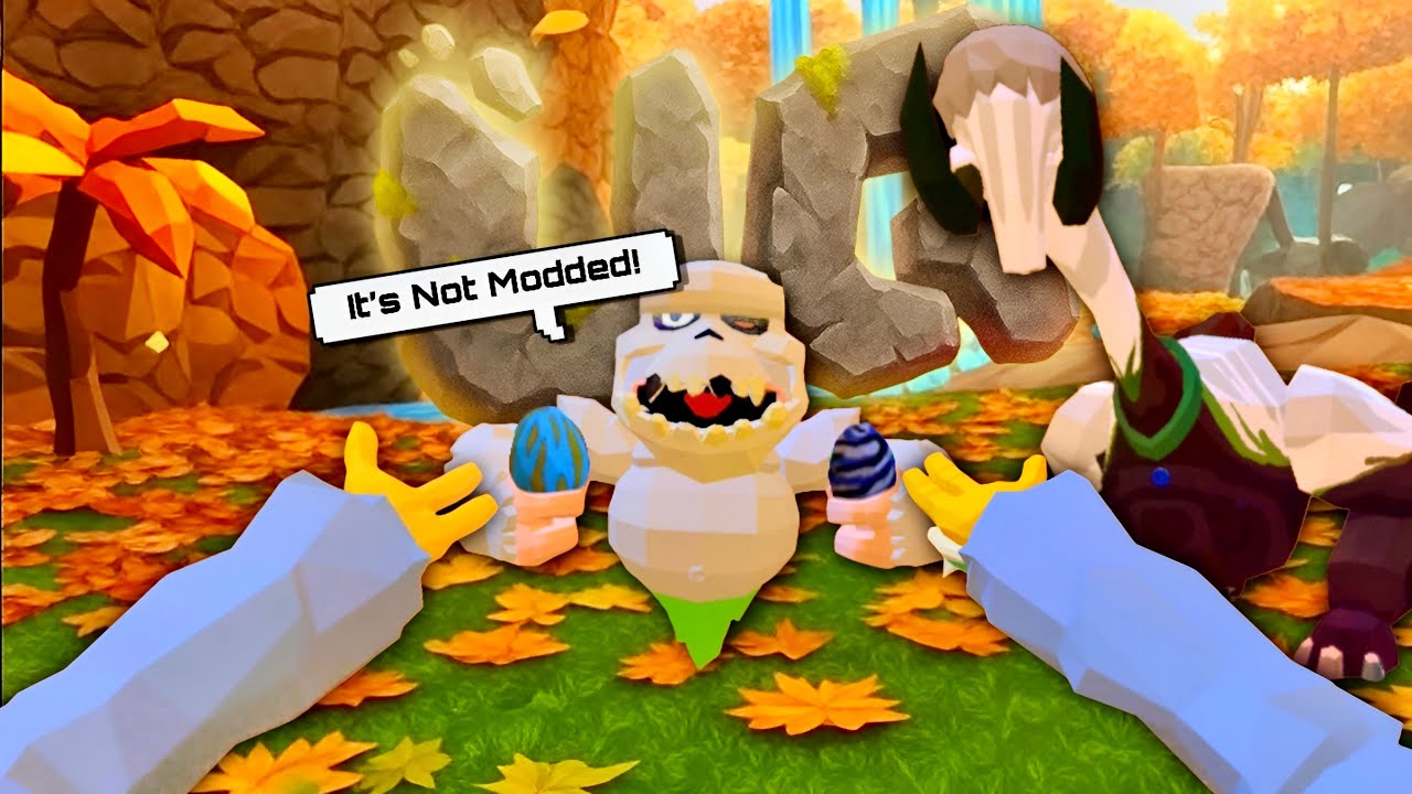 МОДДЕР раздавал НЕВЫПУЩЕННЫХ ДИНОЗАВРОВ в UG VR