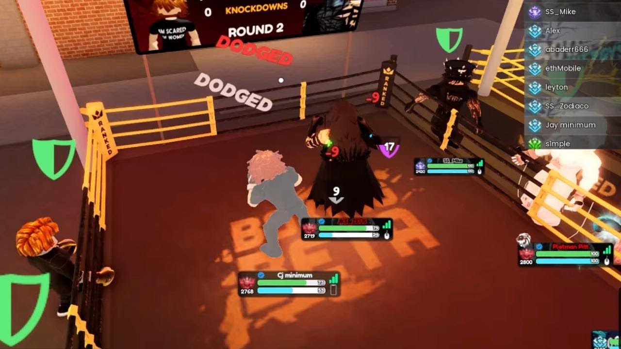 MASTERS DUEL PT2! Zeus vs CJ Minimum | Roblox Boxing Beta Ranked