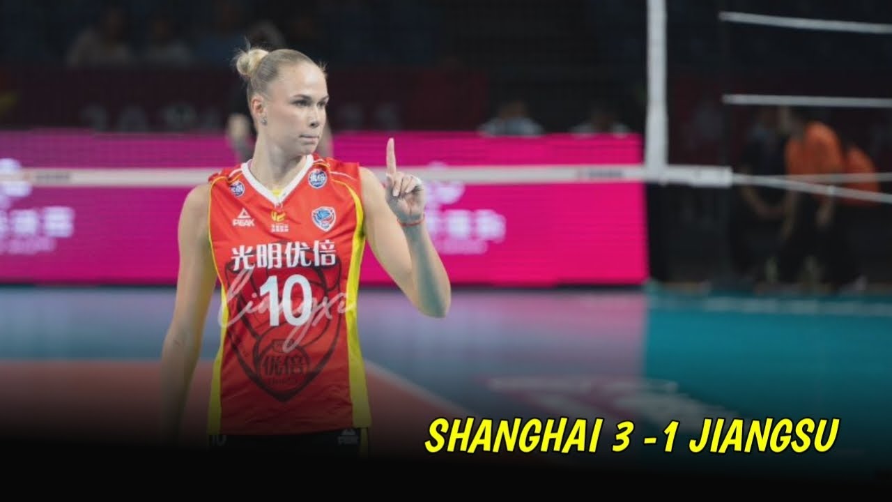 Arina fedorovtseva | Shanghai vs. Jiangsu | China volleyball League 2024-2025 (Rd11)