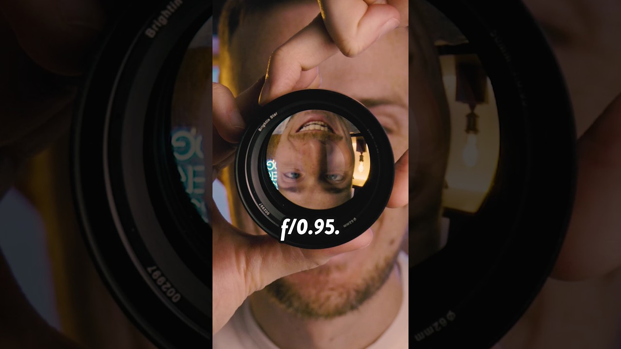This Full Frame f/0.95 lens is a BOKEH BEAST! 📸👀