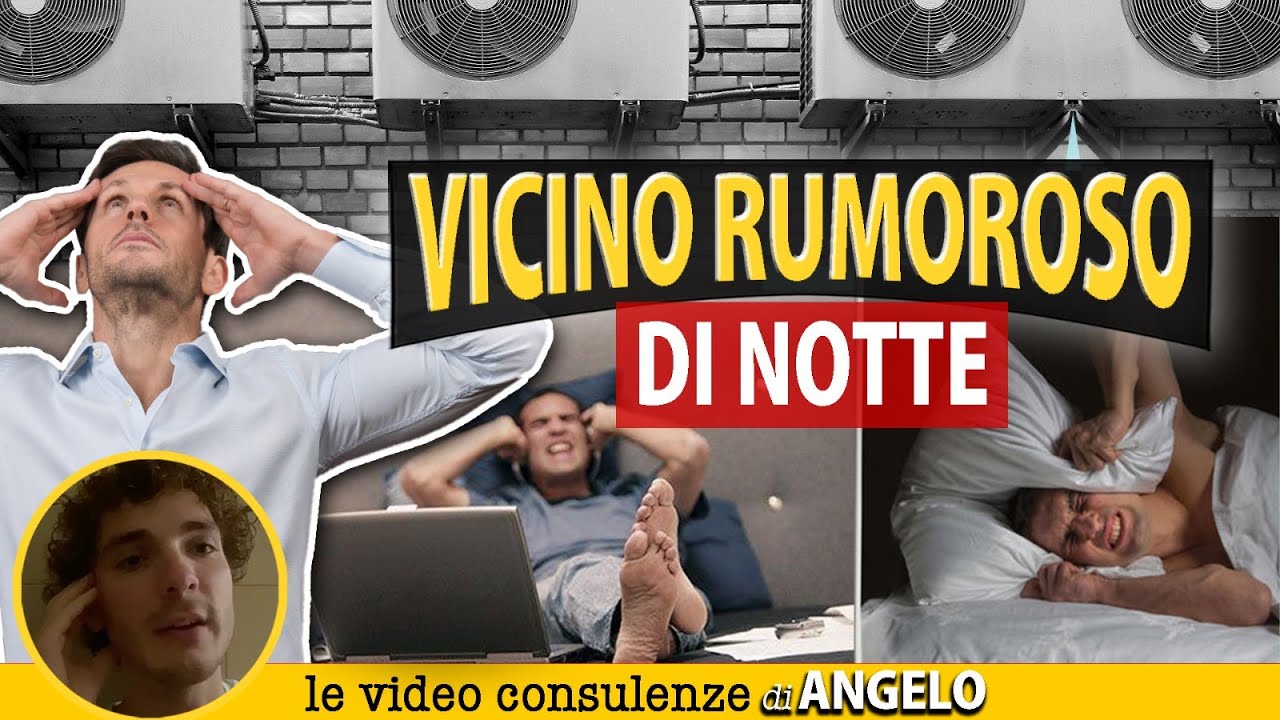 Impianto rumoroso del vicino disturba la notte: che fare? | Avv. Angelo Greco