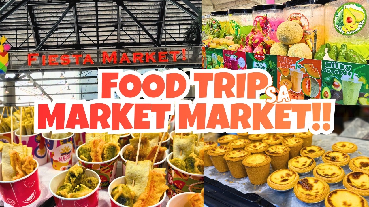 May Foodtripan sa Market Market?!!