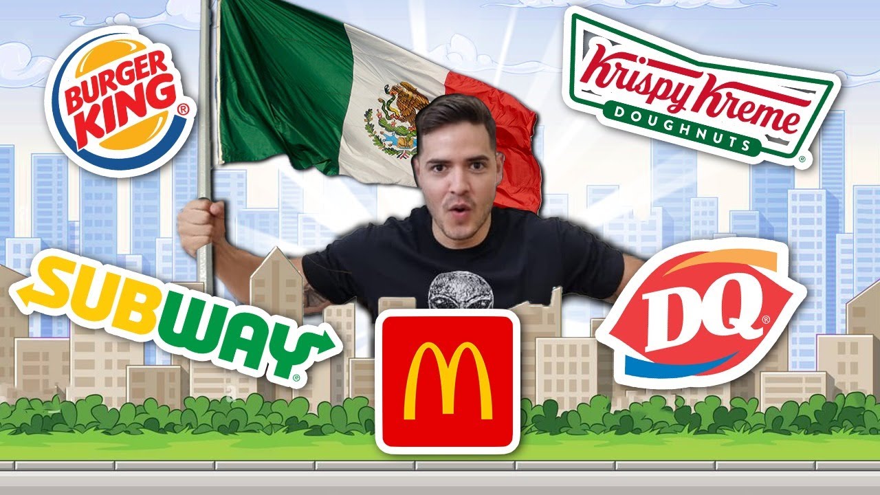 You Will NOT BELIEVE how American Fast Food is in MEXICO  🍔 SPICY WITH SWEET?