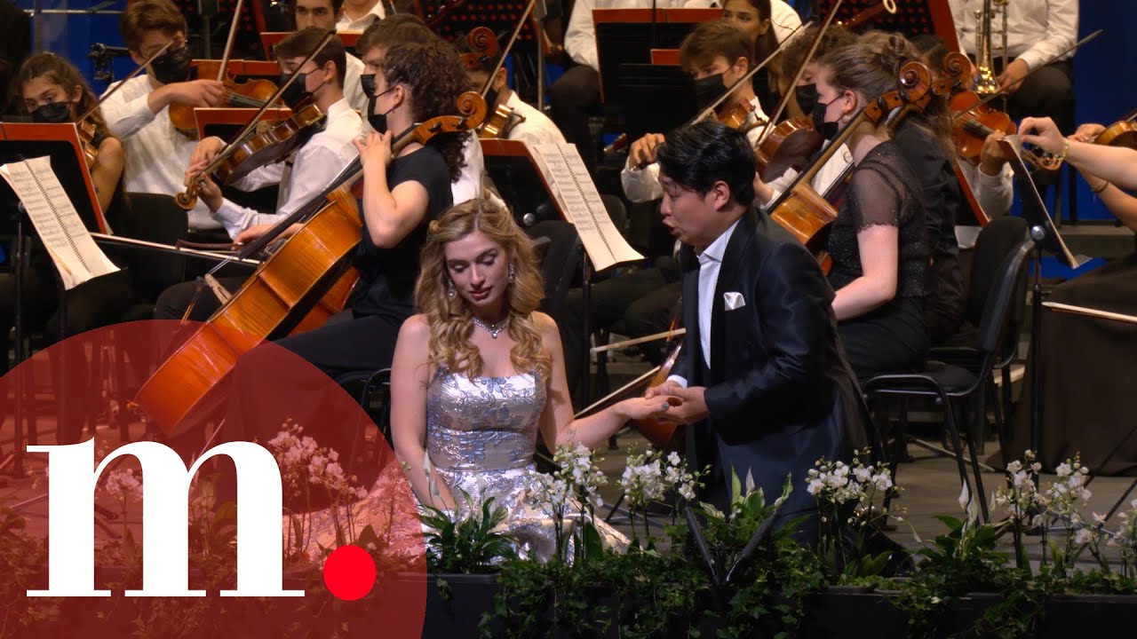 Sungho Kim sings 'Che gelida manina' from La Bohème with James Gaffigan - Verbier Festival 2021