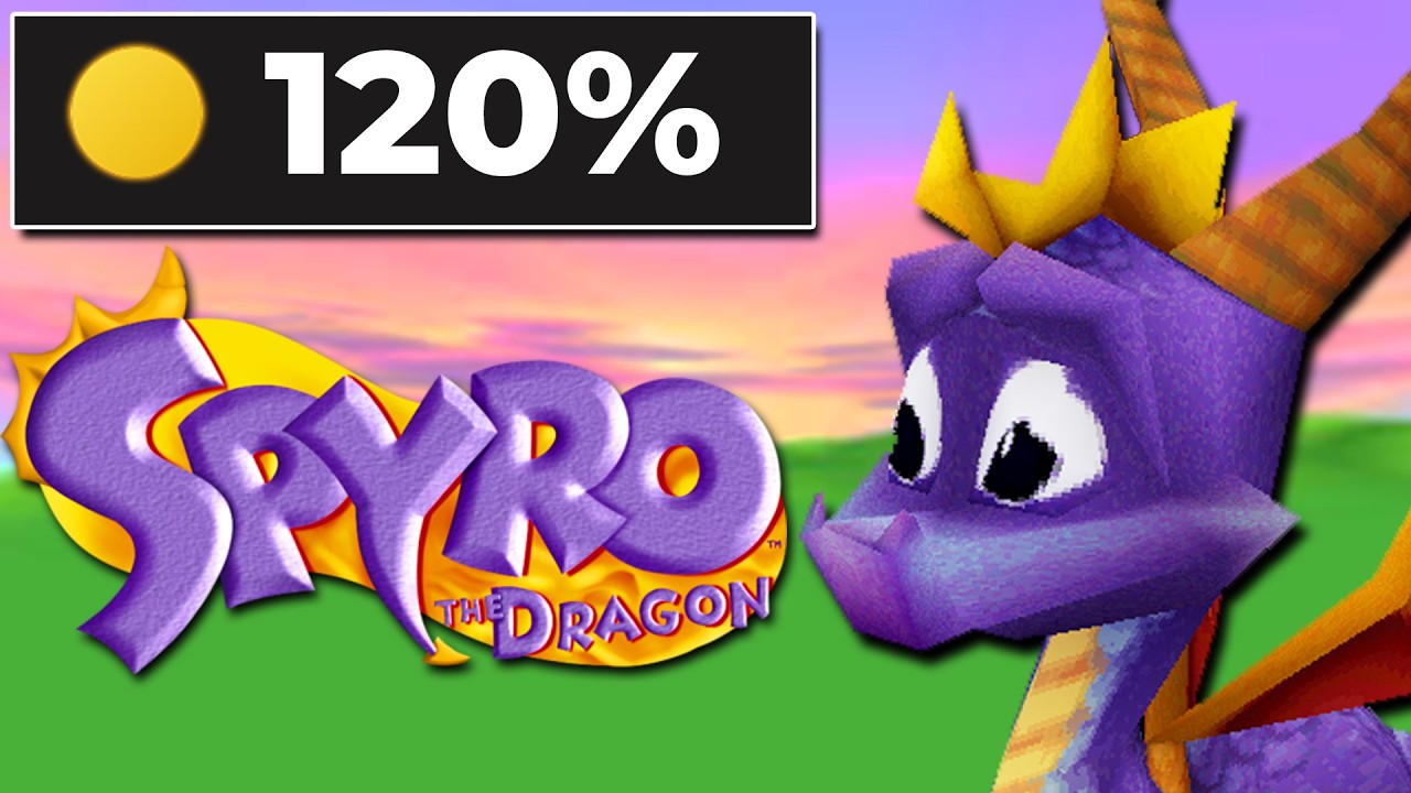 Ретро-достижения Spyro The Dragon — это 100% НОСТАЛЬГИЯ!