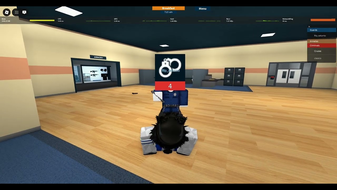 Prison Life Gameplay