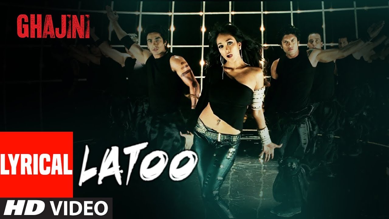 LYRICAL: Latoo Video Song | Ghajini | Jiah Khan |  A.R. Rahman | Shreya Ghosal, Pravin Mani