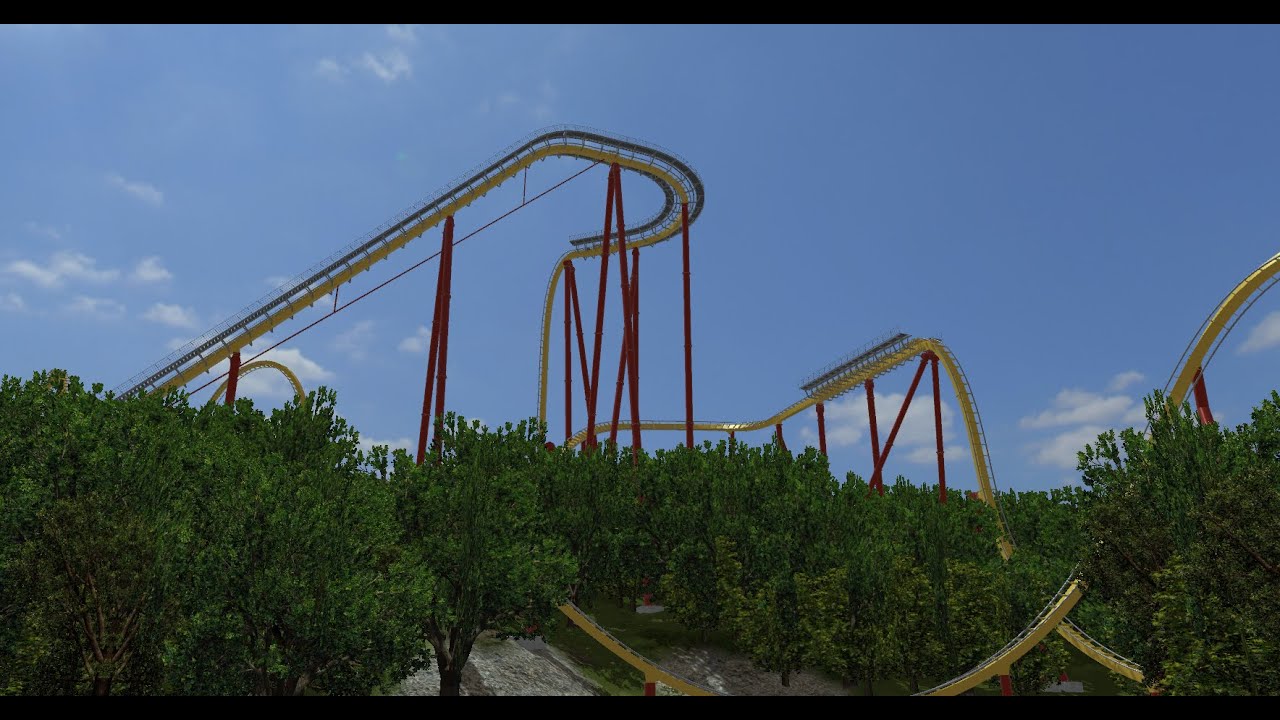 [Nolimits Coaster 2] Teng - B&M DIve Machine (60fps)