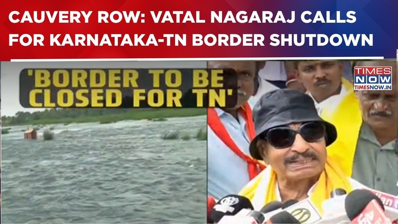 Cauvery Row Escalates: Veteran Kannada Activist Calls For Karnataka-Tamil Nadu Border Shutdown