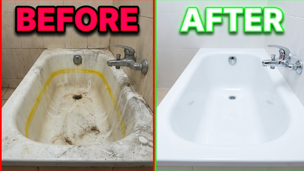 What’s the Ultimate Secret to Bathtub Cleaning? 🛁✨