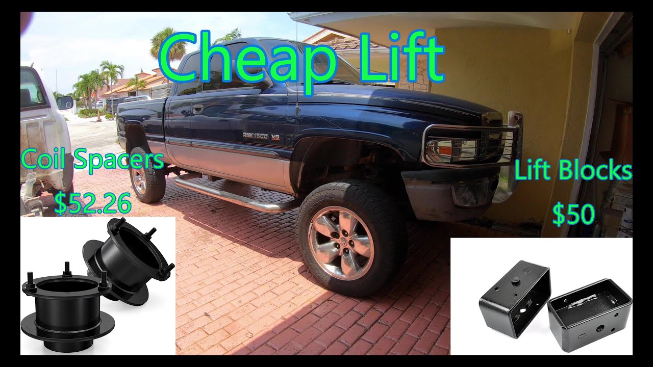 Установка недорогого лифта на бюджетный внедорожник (Dodge Ram 1500 2000 года выпуска)