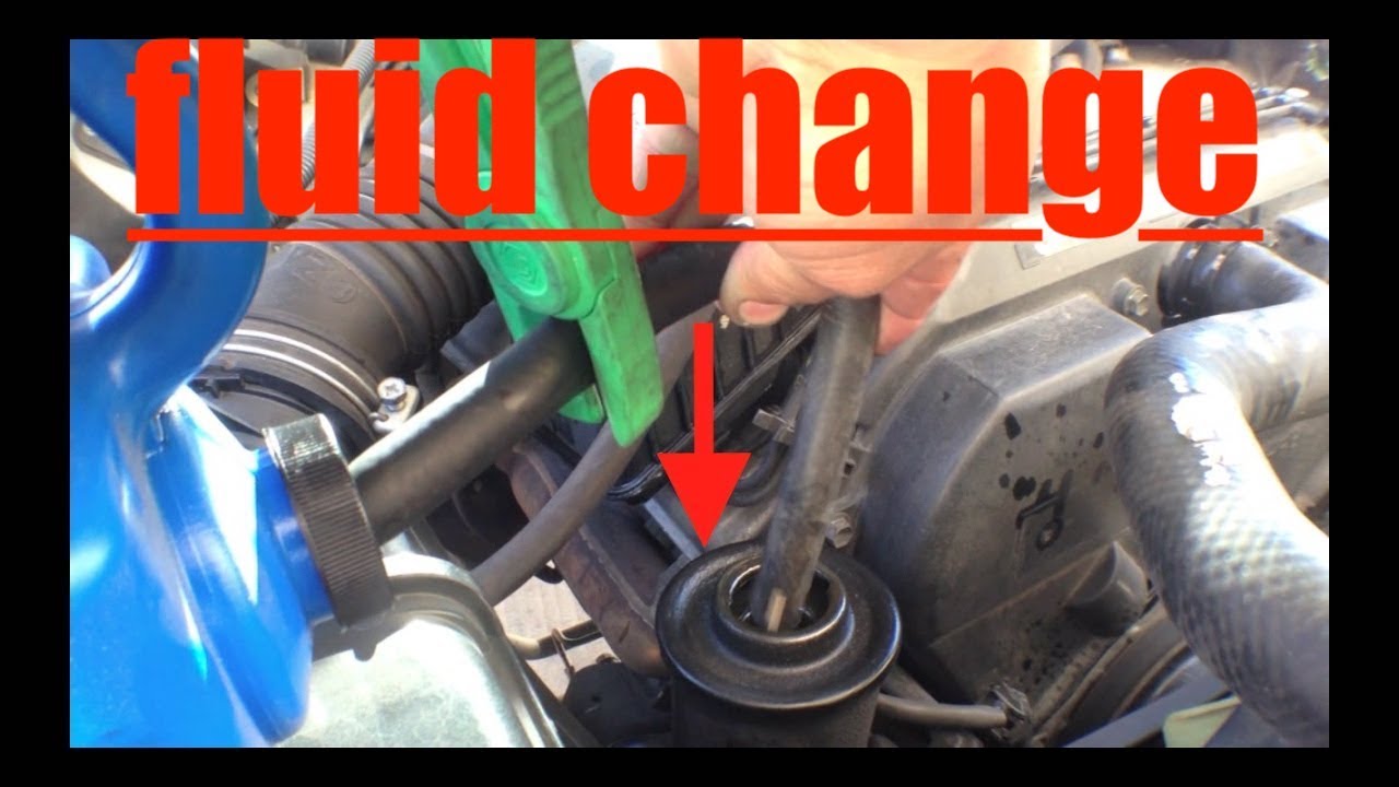SIMPLE Power Steering Flush Toyota 4Runner &radic; Fix it Angel