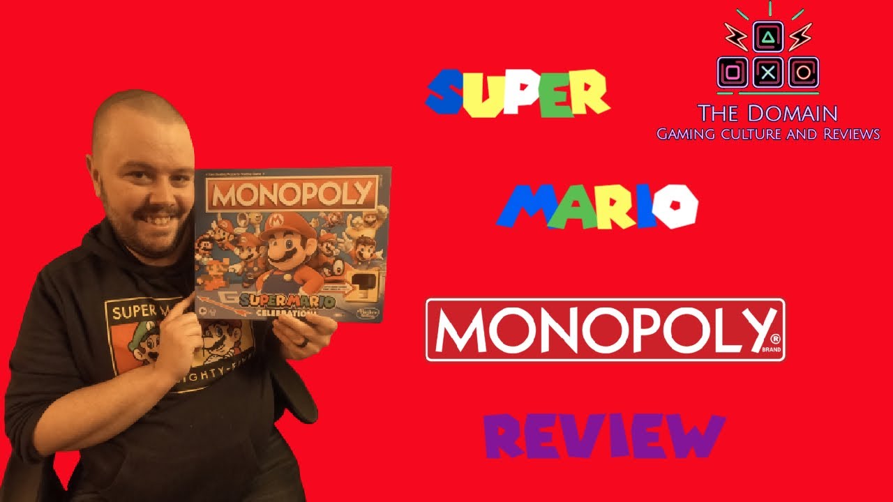 Super Mario Celebration Monopoly Gameplay & Review