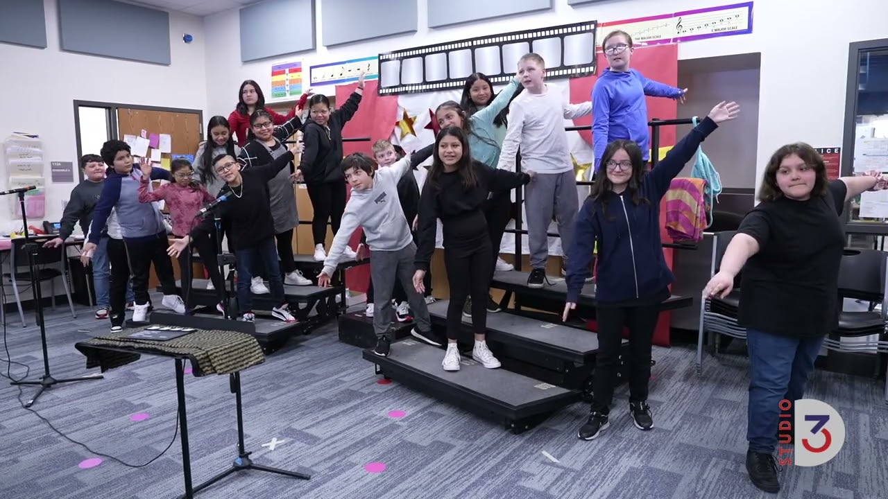 Mrs. Ahler's 5th Grade Music Class Performing 