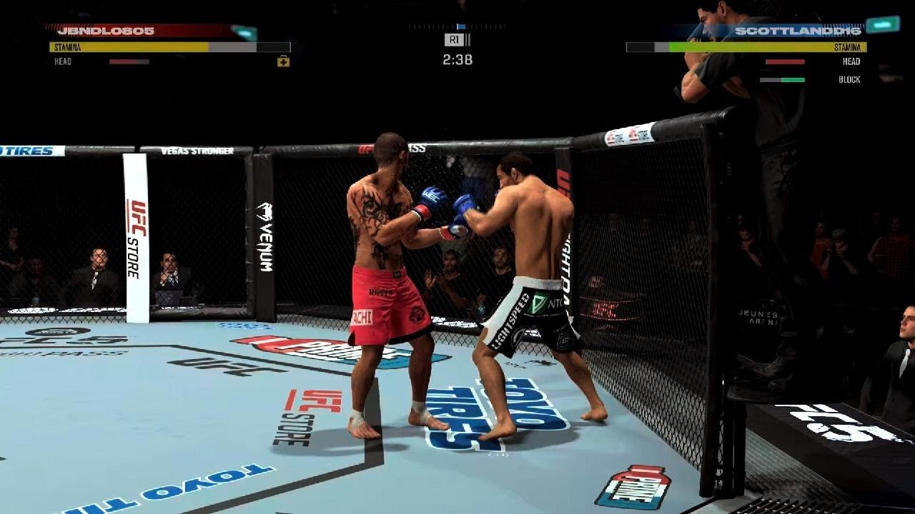 EA SPORTS UFC 5 Aldo ridiculous 12 to 6 elbow