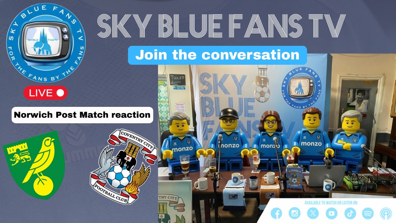 Coventry City FC LIVE Podcast | Norwich (A) Post Match Reaction