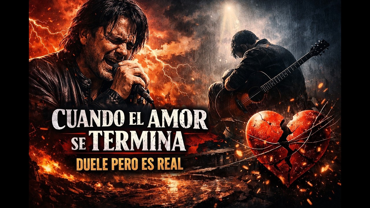CUANDO EL AMOR SE TERMINA 💔 | Balada Rock Dolorosa con Riffs Épicos | Canción Romántica Triste